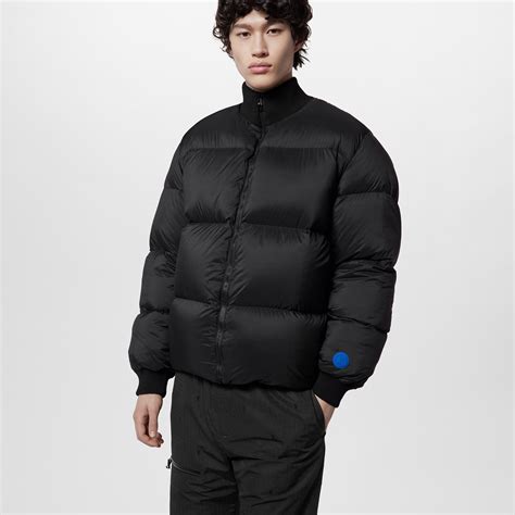 black reversible louis vuitton damier print down jacket|Products by Louis Vuitton: Damier Reversible Down Blouson.